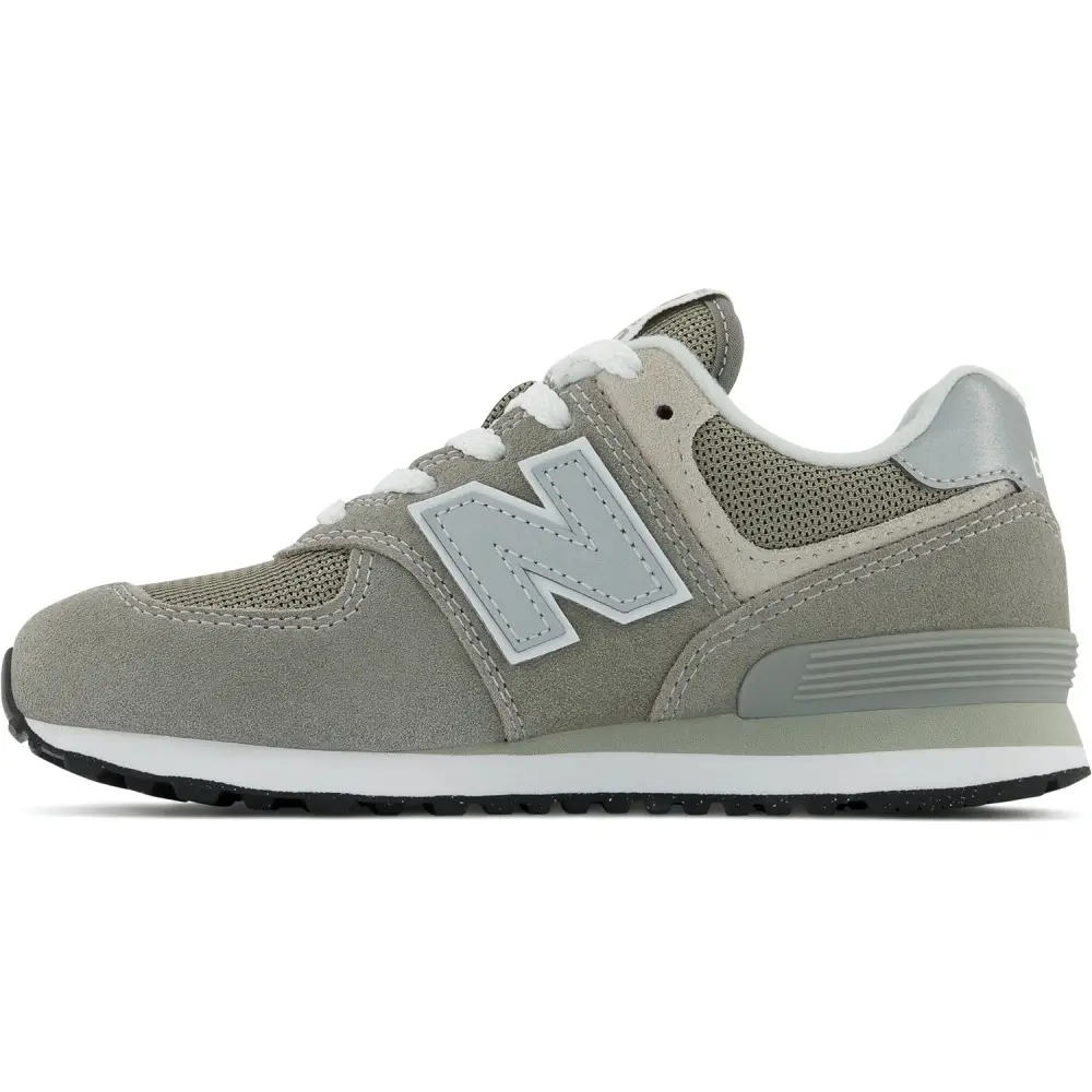 New Balance Baskets enfant 574 Gris à lacets