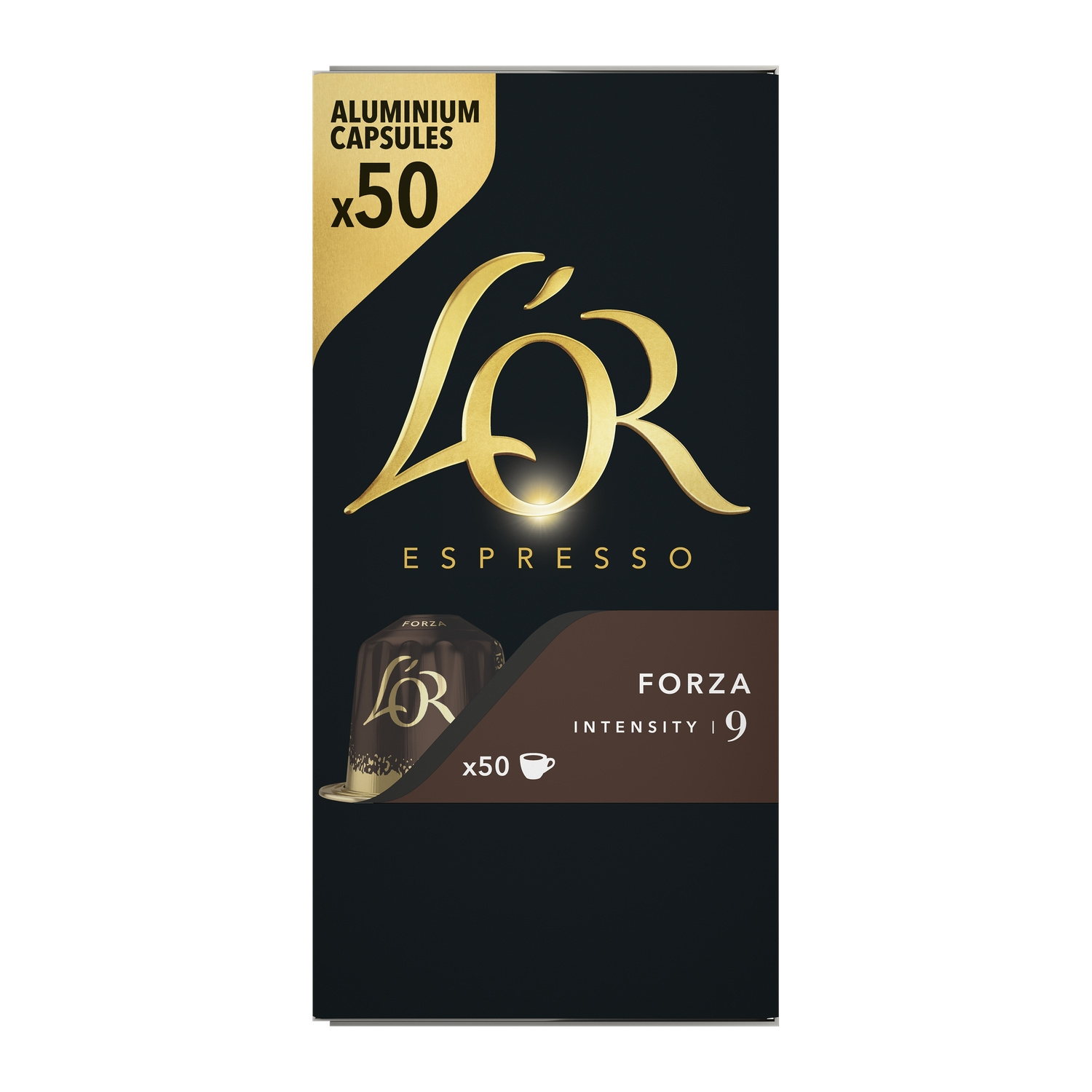 L'OR Café expresso Forza N9 x50