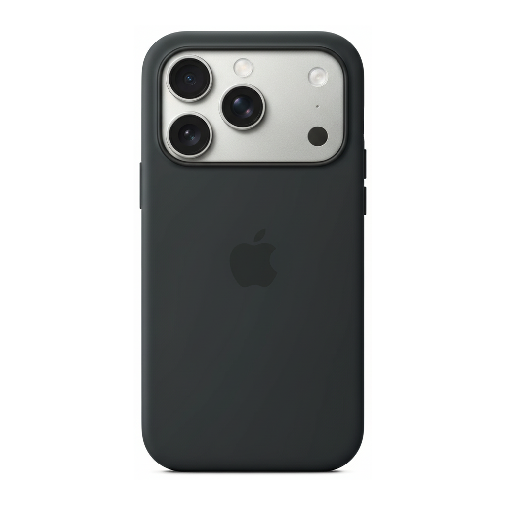 Apple - Coque en silicone pour iPhone 17 Pro - Noir