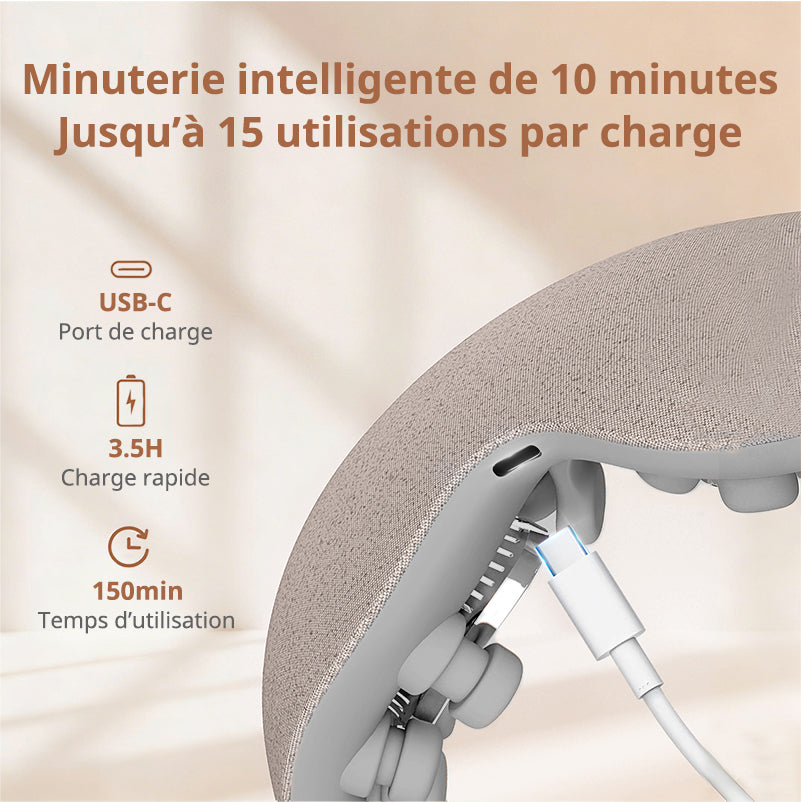 BREO See7 Masseur oculaire chauffant et refroidissant pour les yeux gonflés et soulagement de la fatigue oculaire