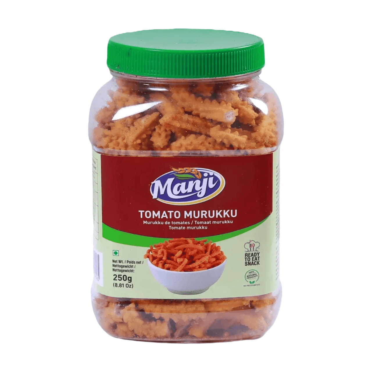 Manji Snacks Murukku saveur tomate - 250 g