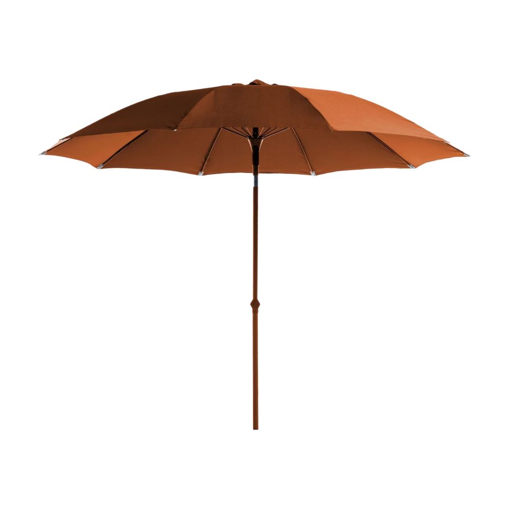 PROLOISIRS Parasol en fibre 270 cm - Amande