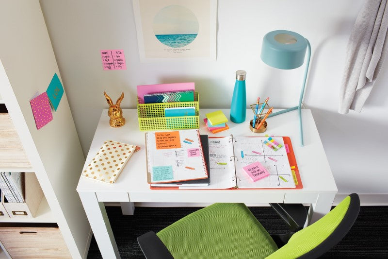 Notes adhésives Post-it, Collection de couleurs Poptimistic, 76 mm x 127 mm, 100 feuilles/feuille, 6 pads/paquet, 100 % PEFC, SGSCH-PEFC-COC-110078