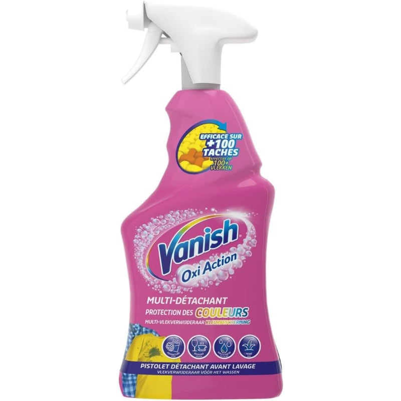 Vanish Oxi Action Spray Détachant Pré-Lavage, pour Taches Usuelles & Tenaces, 750 ml