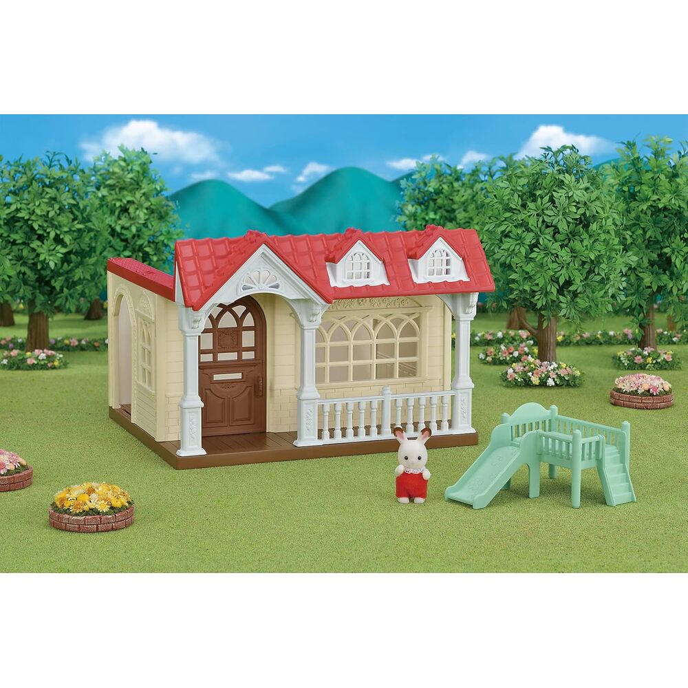 Sylvanian Families Ensemble de maison de poupée Sweet Raspberry Home