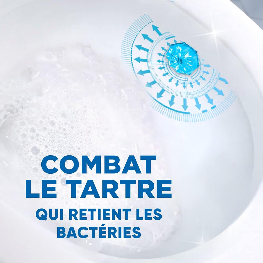 CANARD Fresh Disc Gel WC nettoyant et parfumant applicateur + 1 recharge anticalcaire Marine