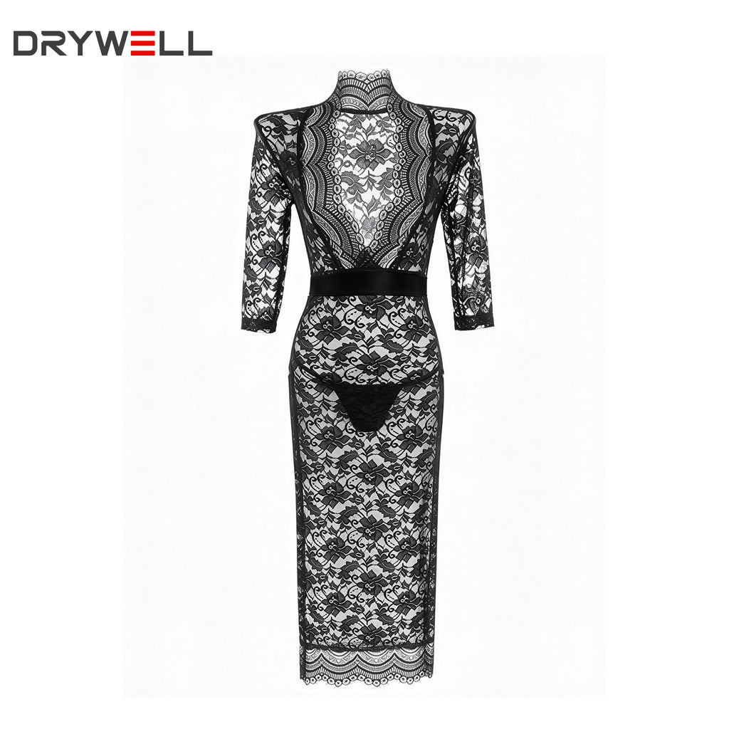 DRYWELL Lingerie Z01 – Ensemble de sous-vêtements haute performance pour les moments de passion - Taille plus, Premium, Stérilisé et prêt à porter - Convient aux poids jusqu'à 65 kg