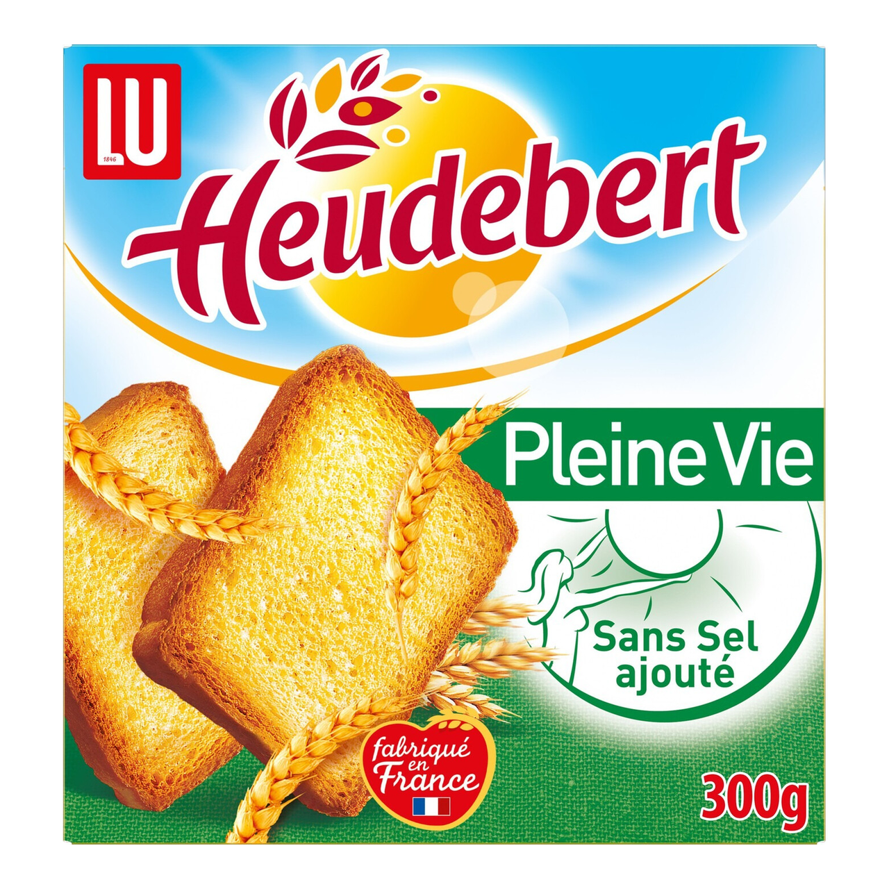 LU Heudebert biscottes sans sel ajouté - 300 g