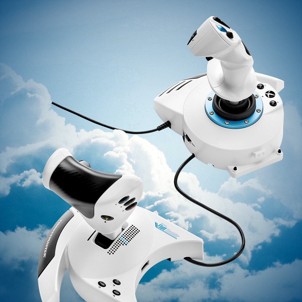 Thrustmaster T.Flight Hotas One Édition Spéciale Microsoft Flight Simulator Manette de vol pour Xbox/PC