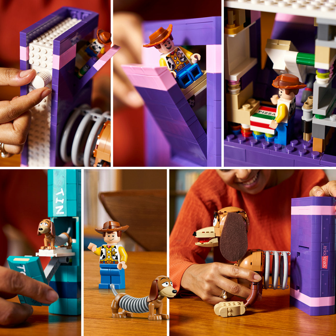 LEGO Disney Pixar 43301 Serre-livres Zigzag de Toy Story