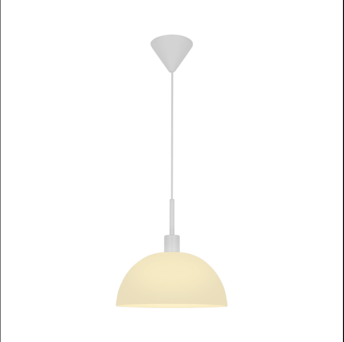 Suspension ELLEN 30 verre opale IP20 E27 - Nordlux, Intérieur