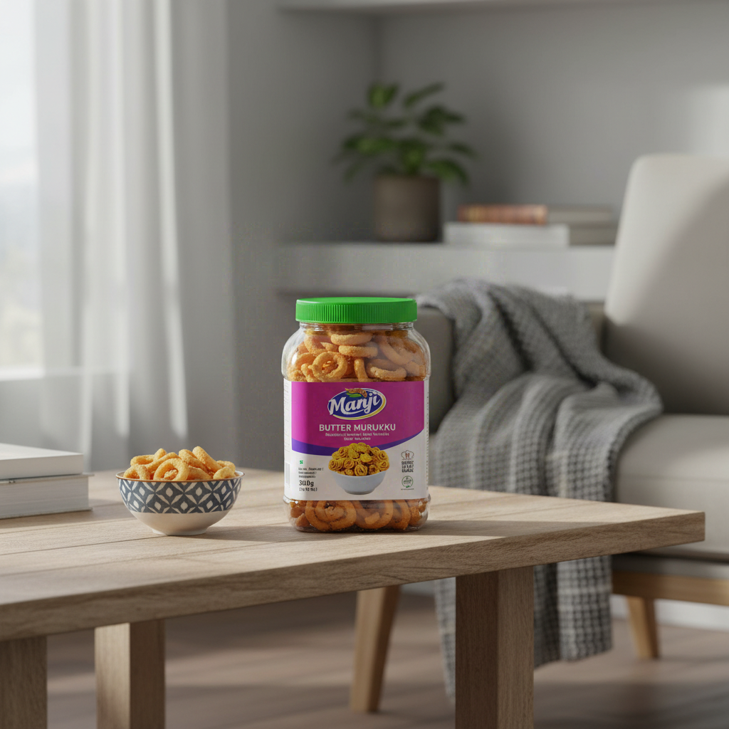 Manji Murukku au beurre - 300 g