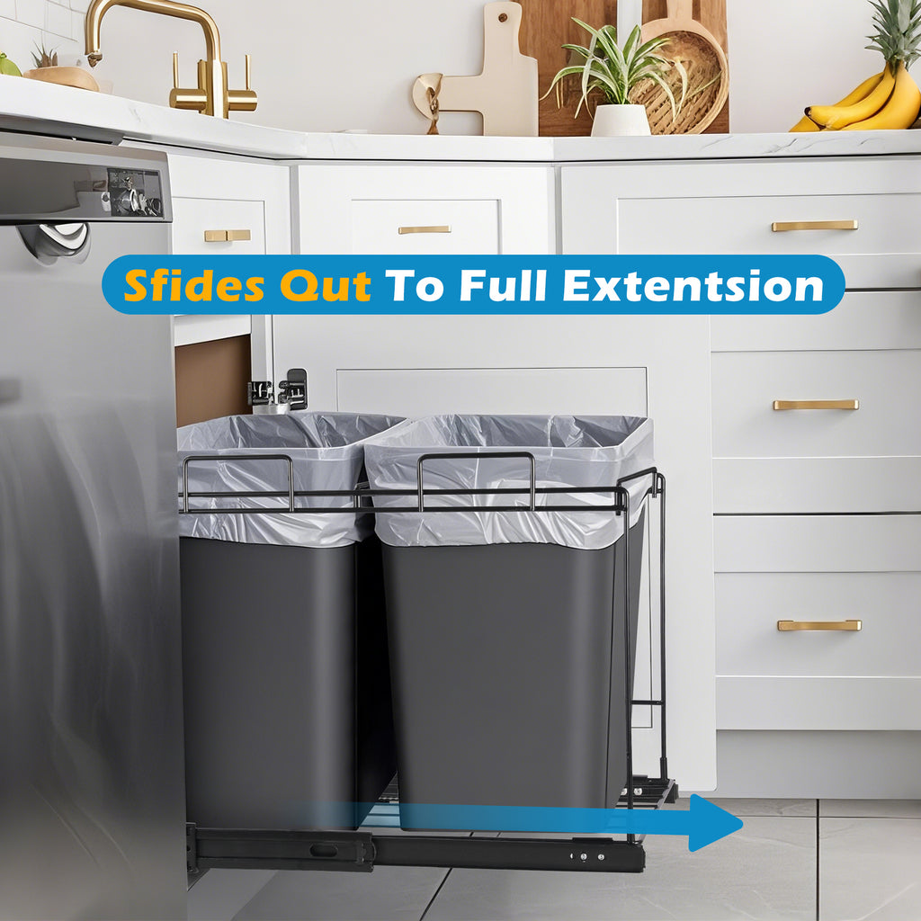 SRD Range-poubelles pour meuble de cuisine