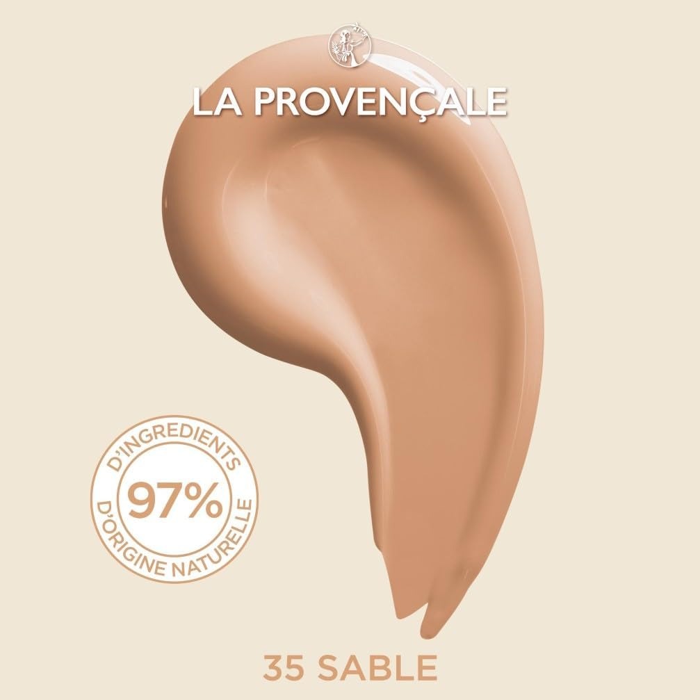 La Provençale Bio Fond de Teint Teinté Soin Clair Naturel 35 Sable, 30 ml