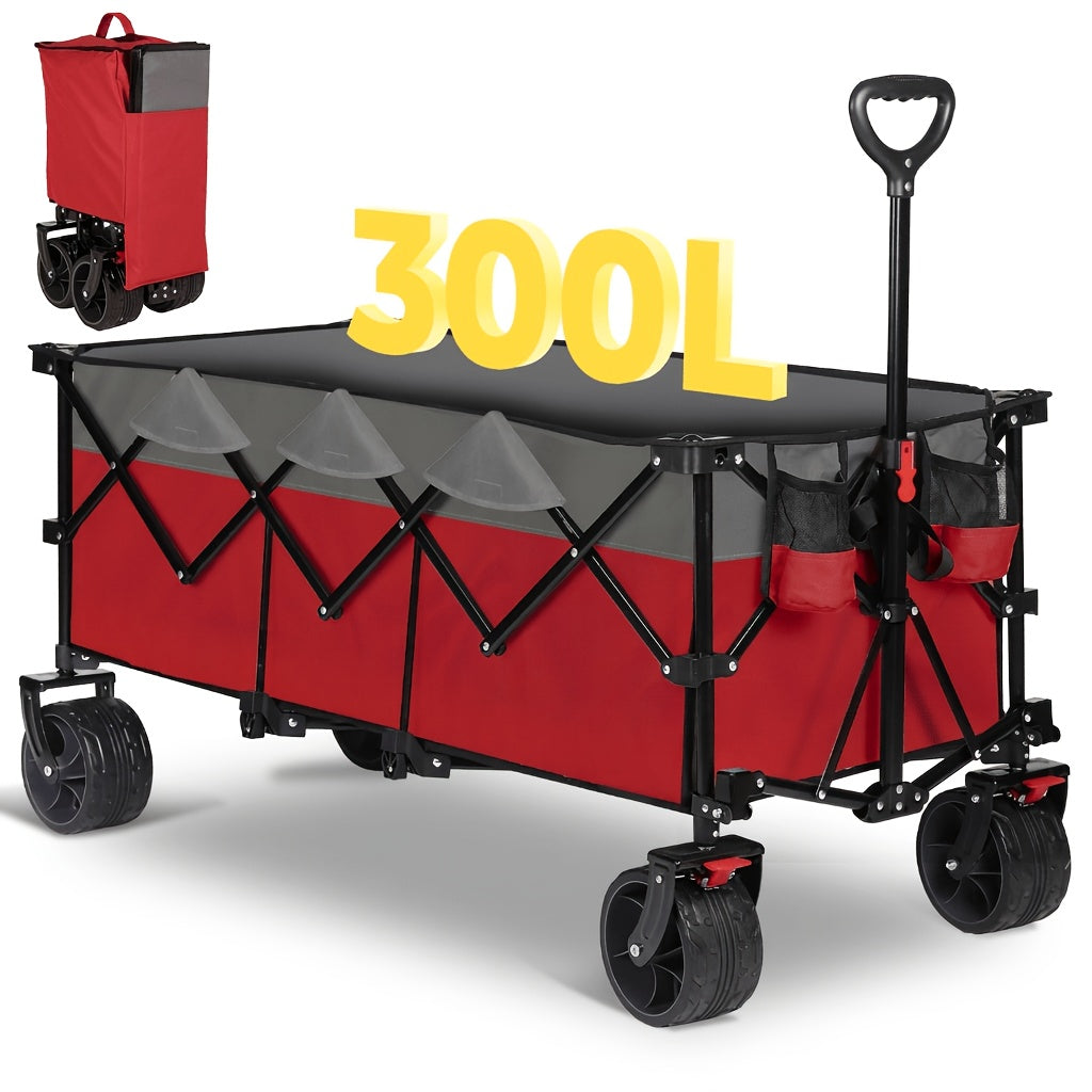 Sekey Chariot de transport allongé pliable et rabattable 48 po de long, charge maximale 200 kg