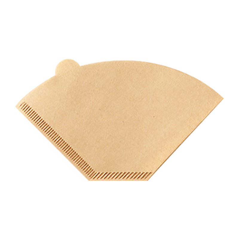Maxcook Filtres à café #4 jetables non blanchis en papier naturel 16,5 cm - 100 pièces