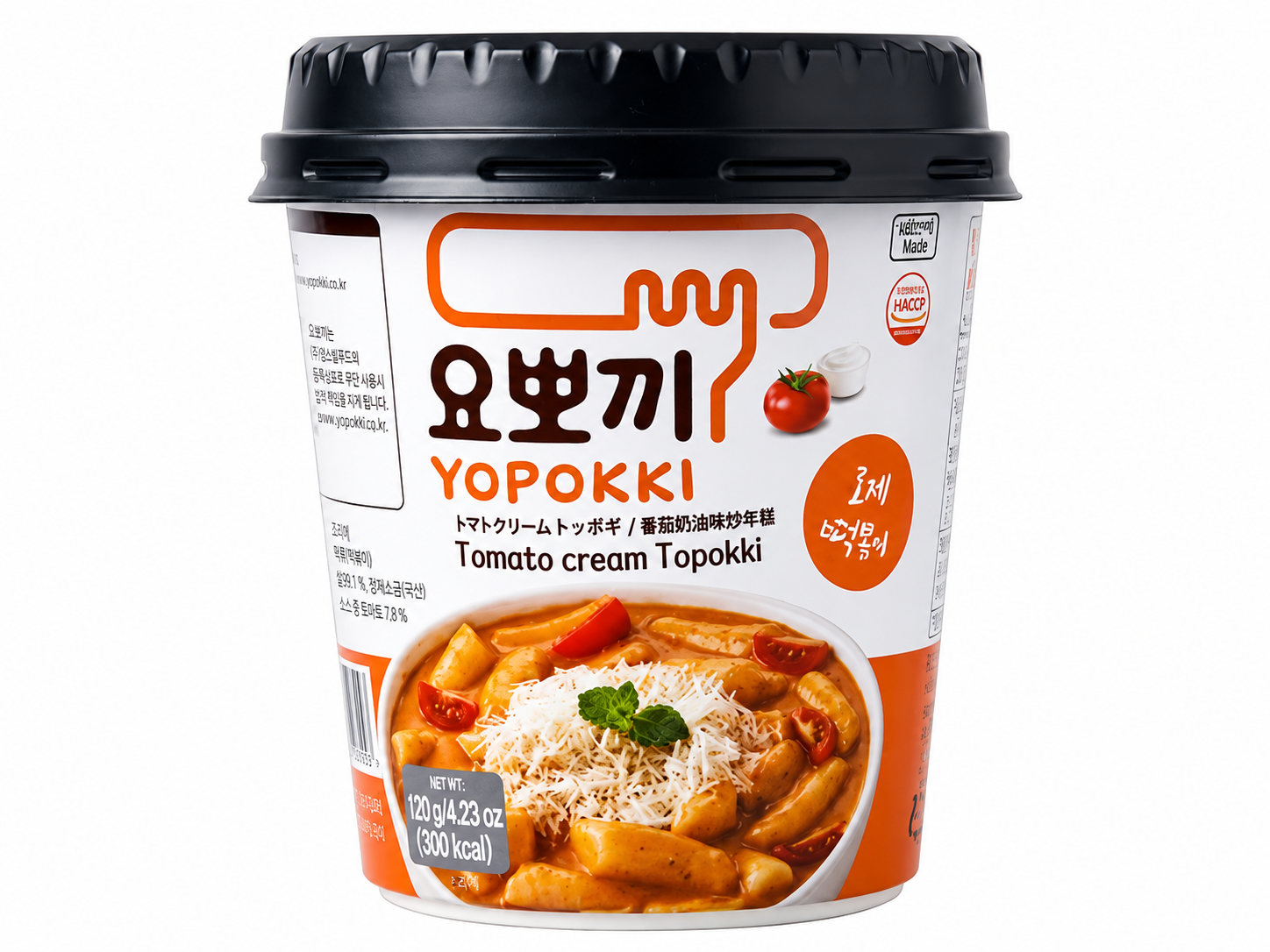 Yopokki Youngpoong Tteokbokki en bol crème et tomate 120 g