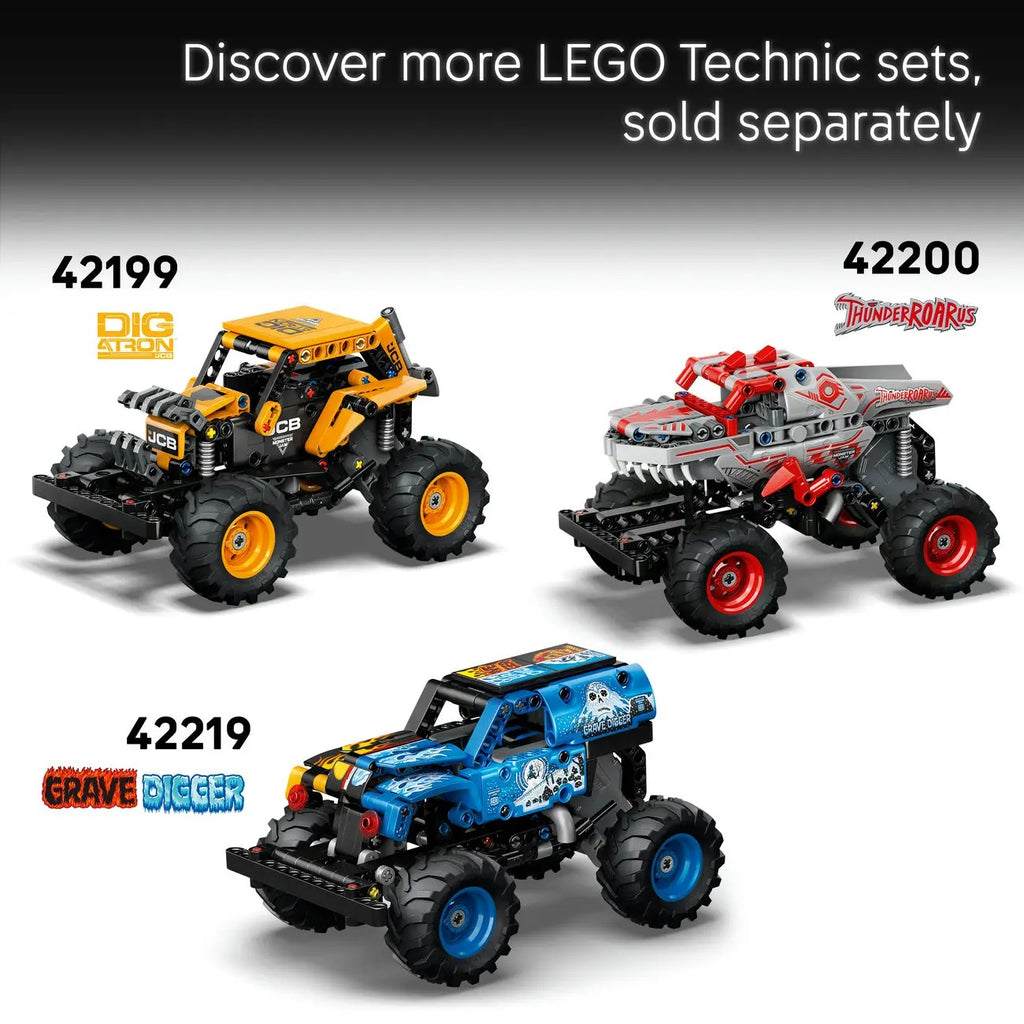 LEGO Technic 42220 Monster Jam™ Sparkle Smash™ à rétrofriction