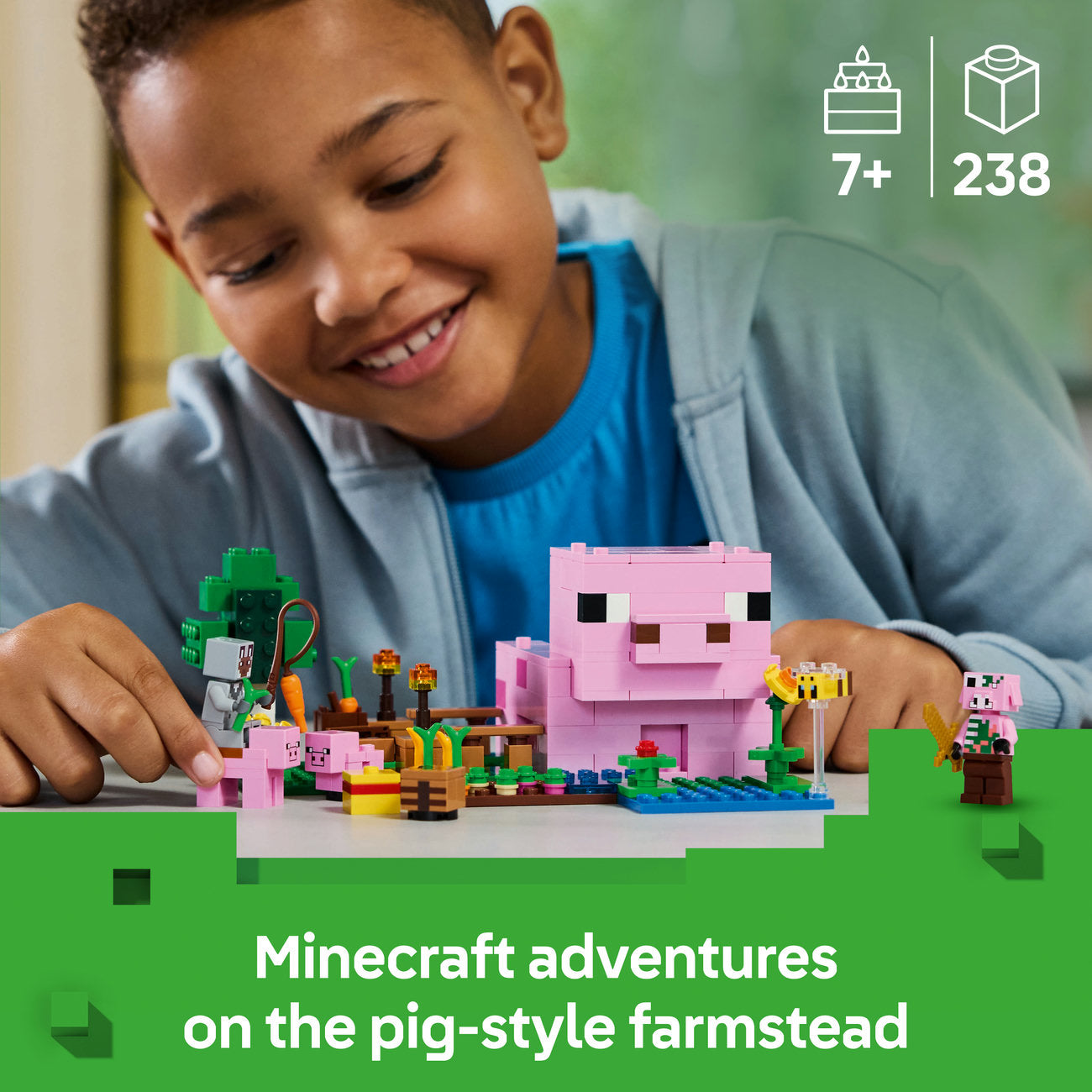 LEGO Minecraft 21268 La maison de Porcelet