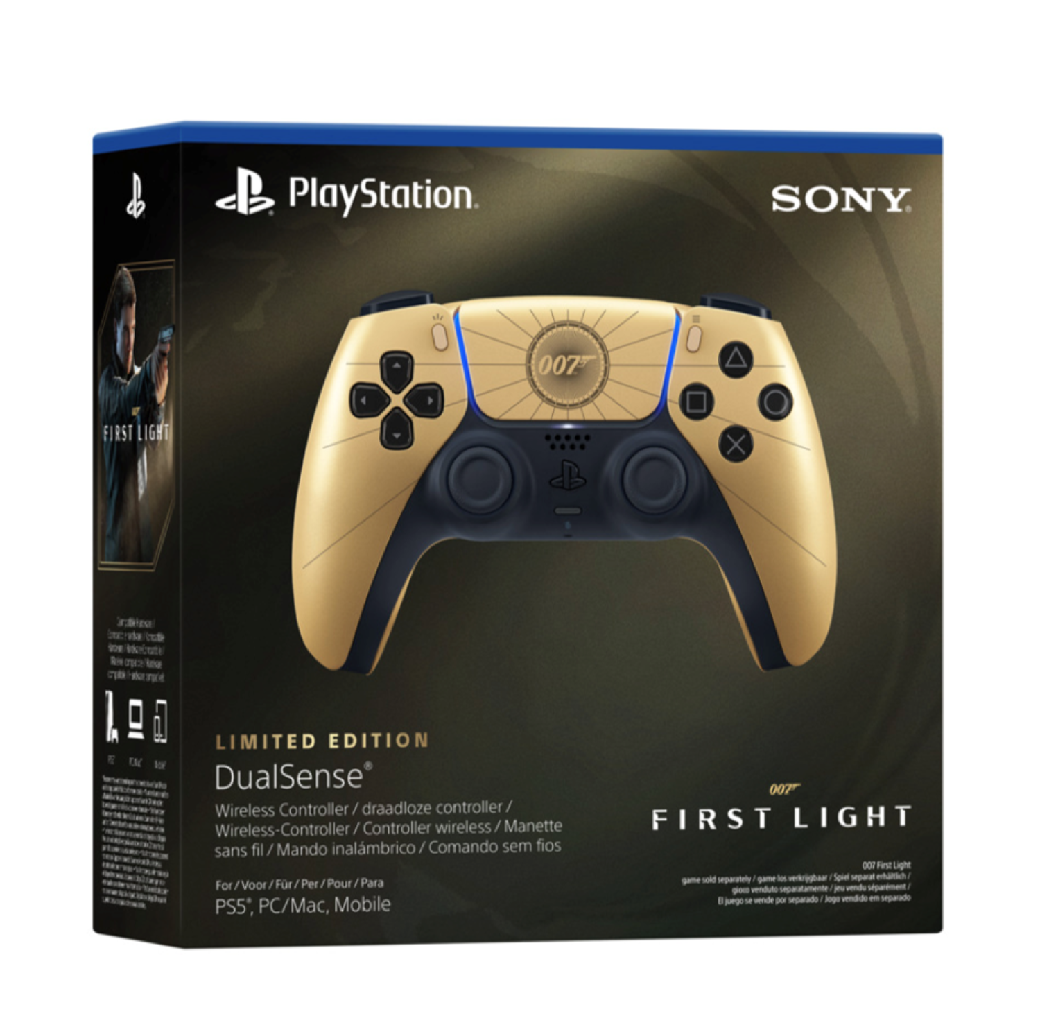 PlayStation Manette sans fil PS5 DualSense 007 First Light Édition limitée