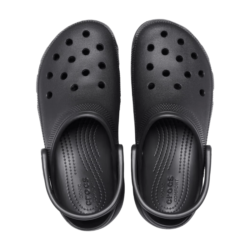 CROCS Sabots à plateforme classiques WMNS Noir