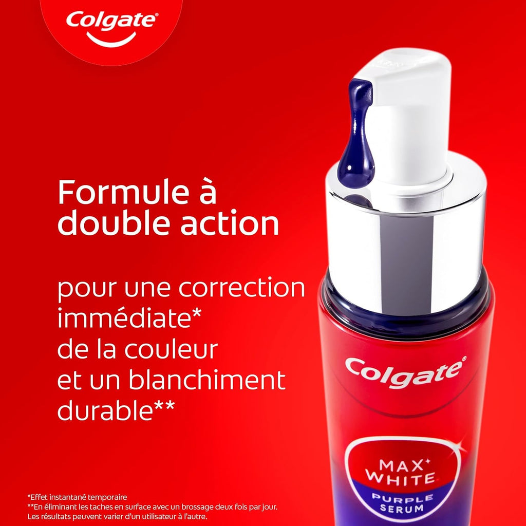 COLGATE Dentifrice Max White Toner Violet - 40 ml