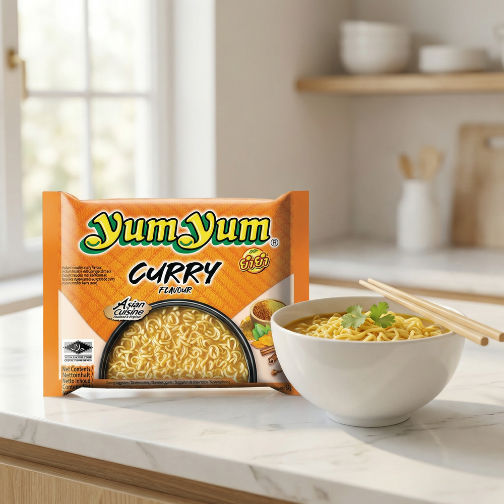 Yum Yum Soupe de nouilles au curry HL 60 g