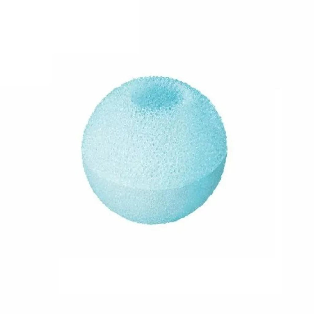 FANCL Boule éponge moussante - Type à 2 couches - Bleu clair - 2 pcs