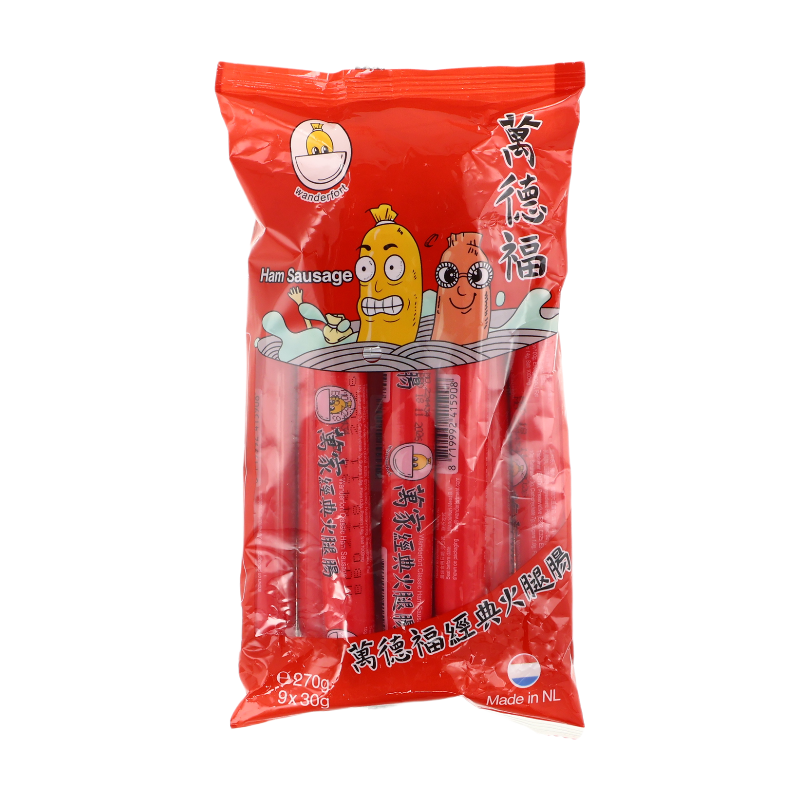 Wanderfort Saucisse de Jambon Instantanée 9*30 g