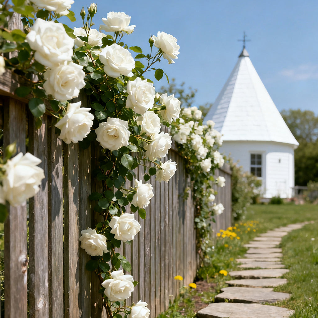 Wei's moment 3 pièces (2 mètres) Guirlande de fleurs artificielles, Guirlande de roses décorative, Mariage, Fleurs artificielles blanches, Guirlande, Guirlande de pivoines