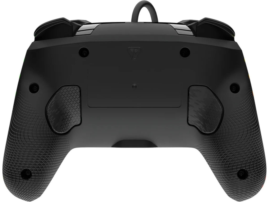 TURTLE BEACH Afterglow Wave Manette Filaire (USB) RGB - Joysticks à Effet Hall, Bouton C pour GameChat, 2 Boutons Arrière Programmables - Nintendo Switch 2 & Switch - Noir