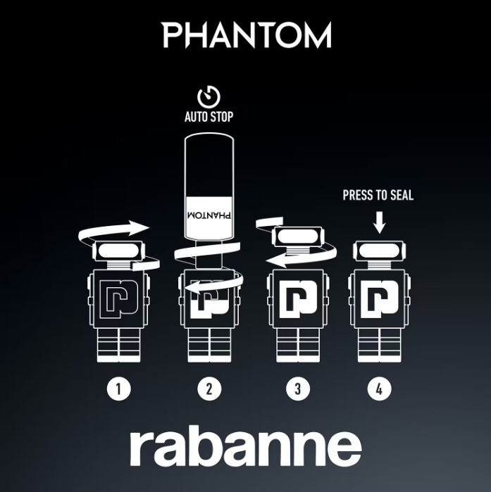 PACO RABANNE Phantom EDT pour homme 100 ml