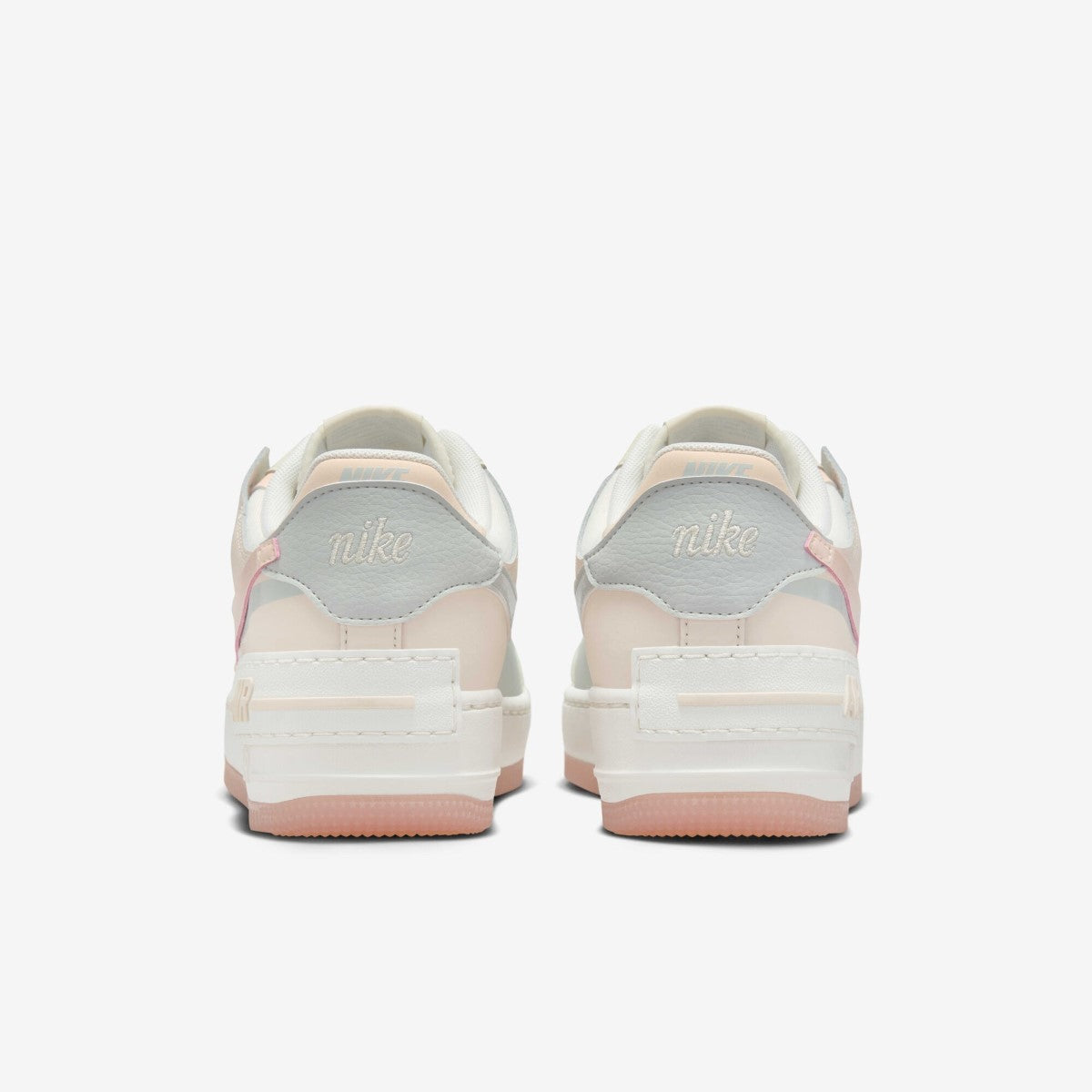 Nike Air Force 1 Shadow Beige/Rose Femme