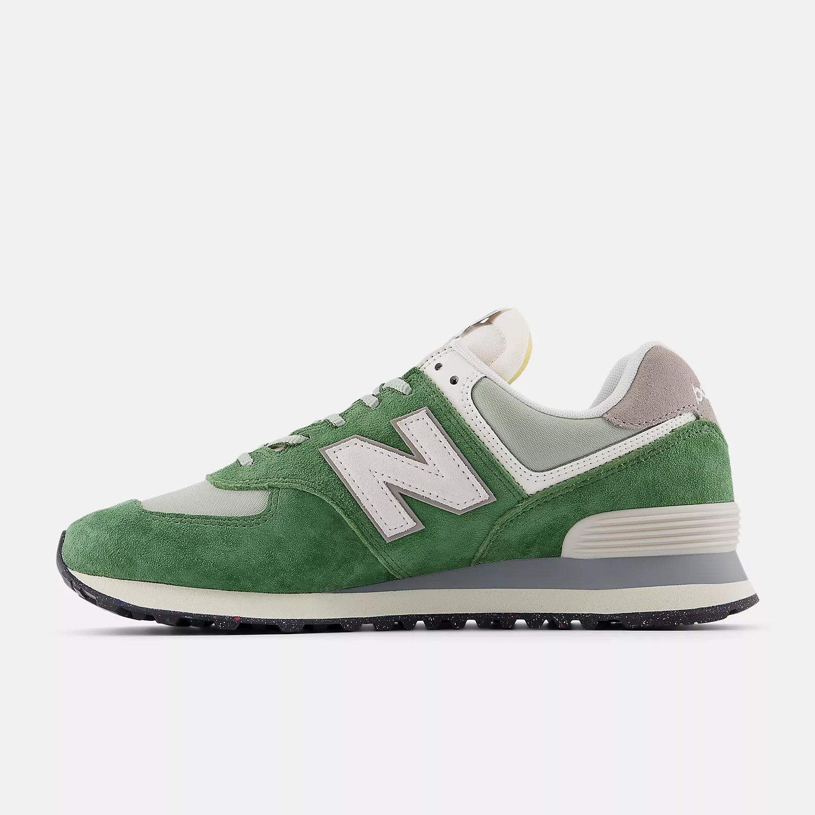 New Balance 574 Vert/Serpent rayé