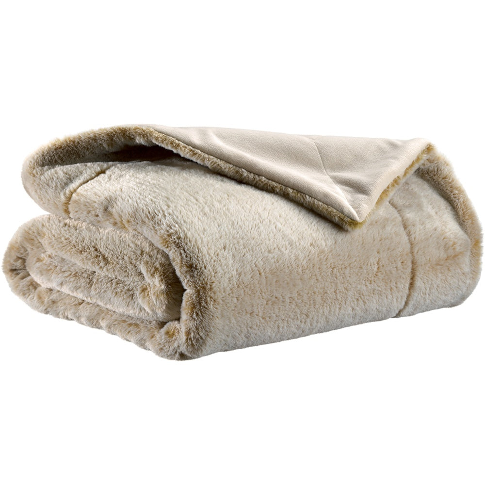 VIVARAISE Plaid Kinta mirabelle - 130 x 160 cm