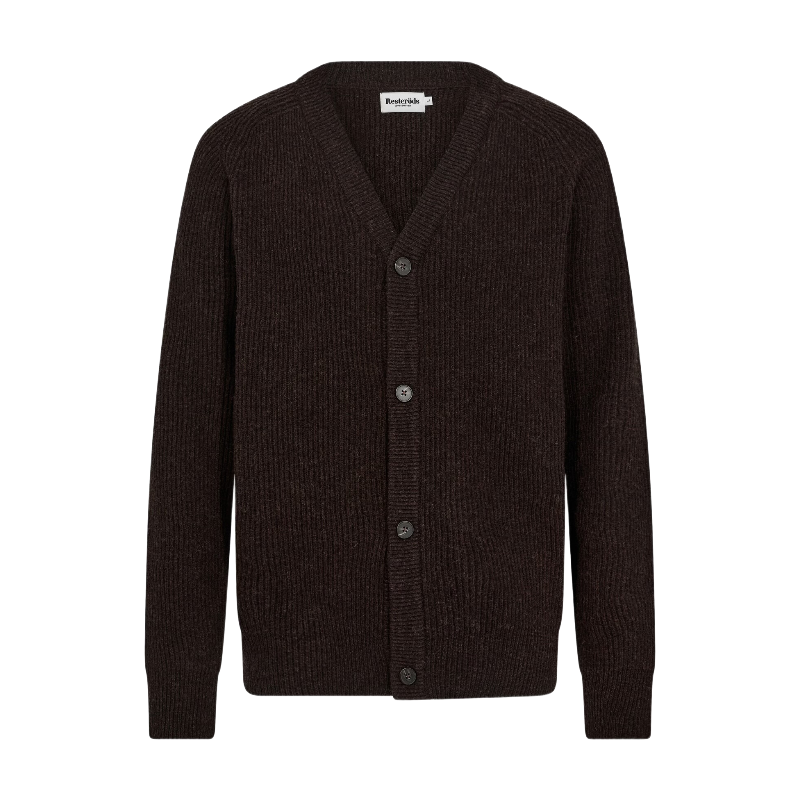 Resteröds Cardigan Kyle - Marron - L