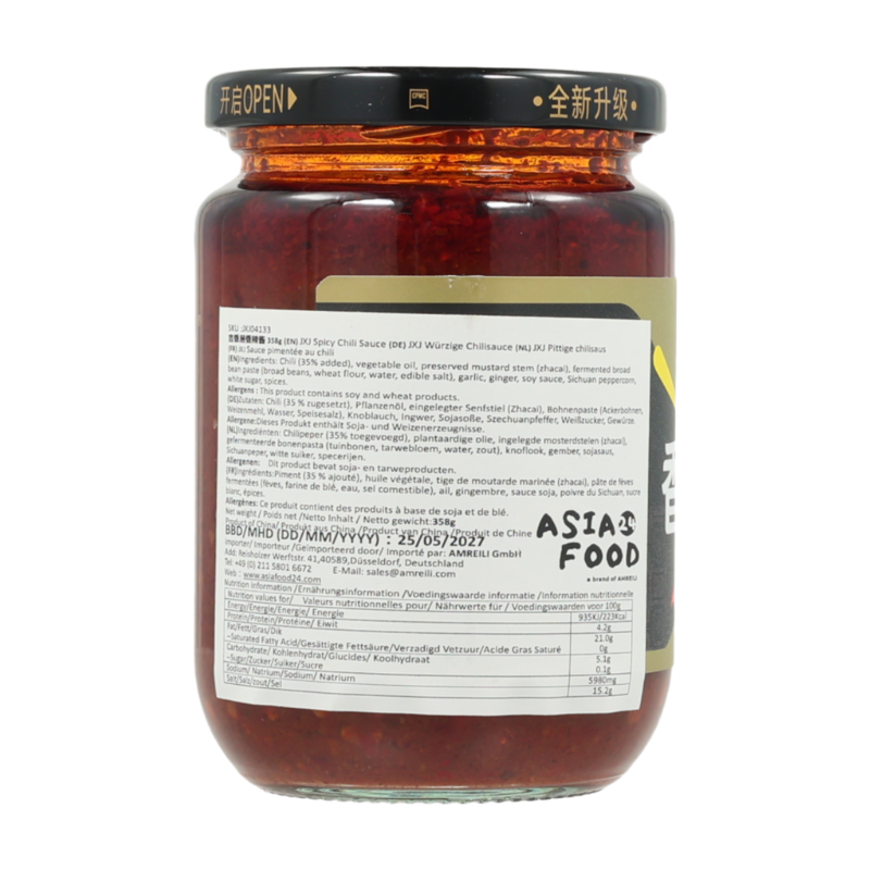 Ji Xiang Ju Sauce épicée 358 g