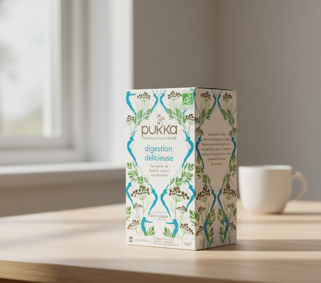 PUKKA Infusion digestion bio - 40 g