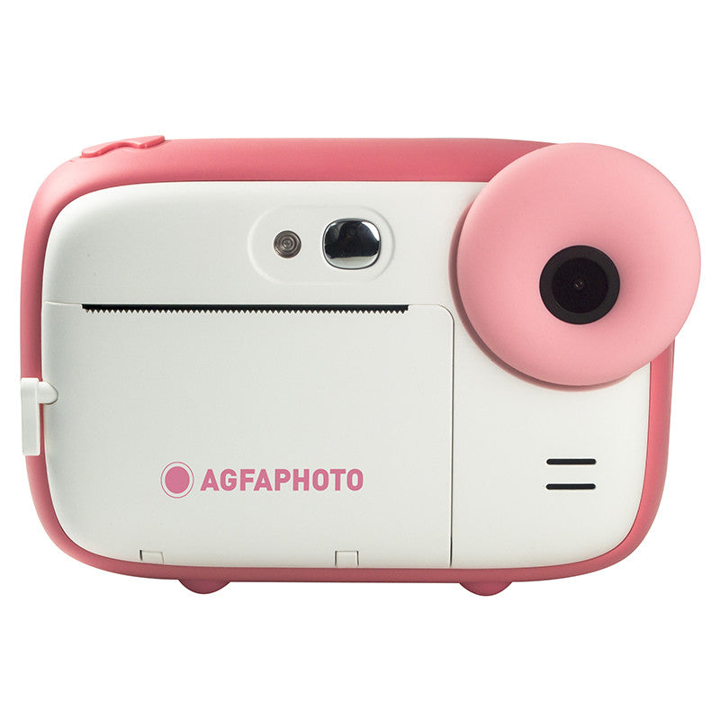 AgfaPhoto Appareil photo numérique avec imprimante pour enfants - Rose