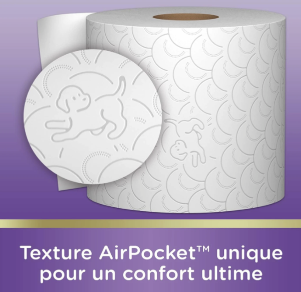 KLEENEX Papier toilette doux et matelassé 3 épaisseurs Blanc 24 rouleaux (4 x 6)