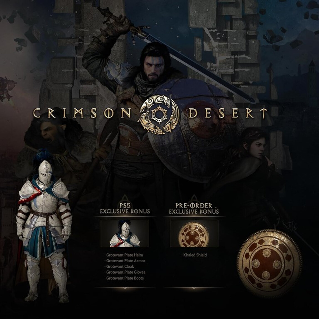 PEARL ABYSS Crimson Desert Édition Jour Un Jeu PS5 Version Française