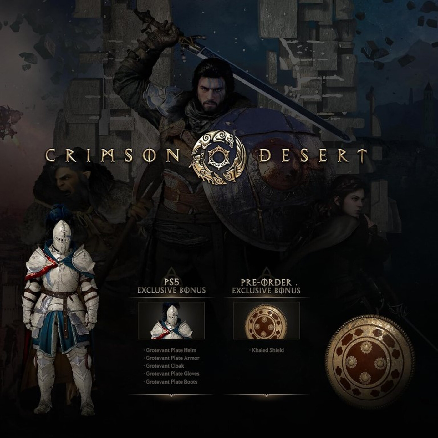PEARL ABYSS Crimson Desert Édition Jour Un Jeu PS5 Version Française
