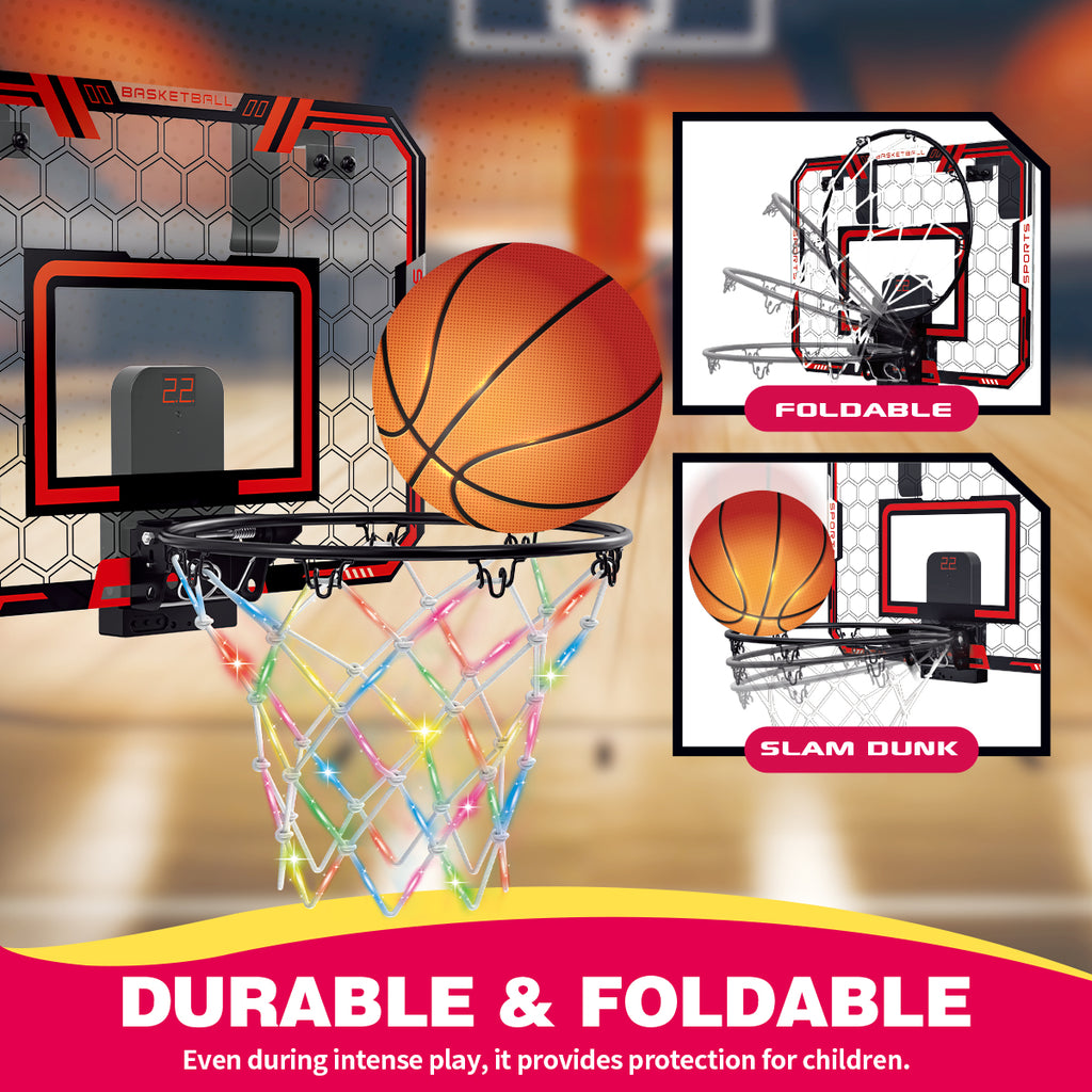 Set d'entraînement au tir avec panier de basket et minuteur