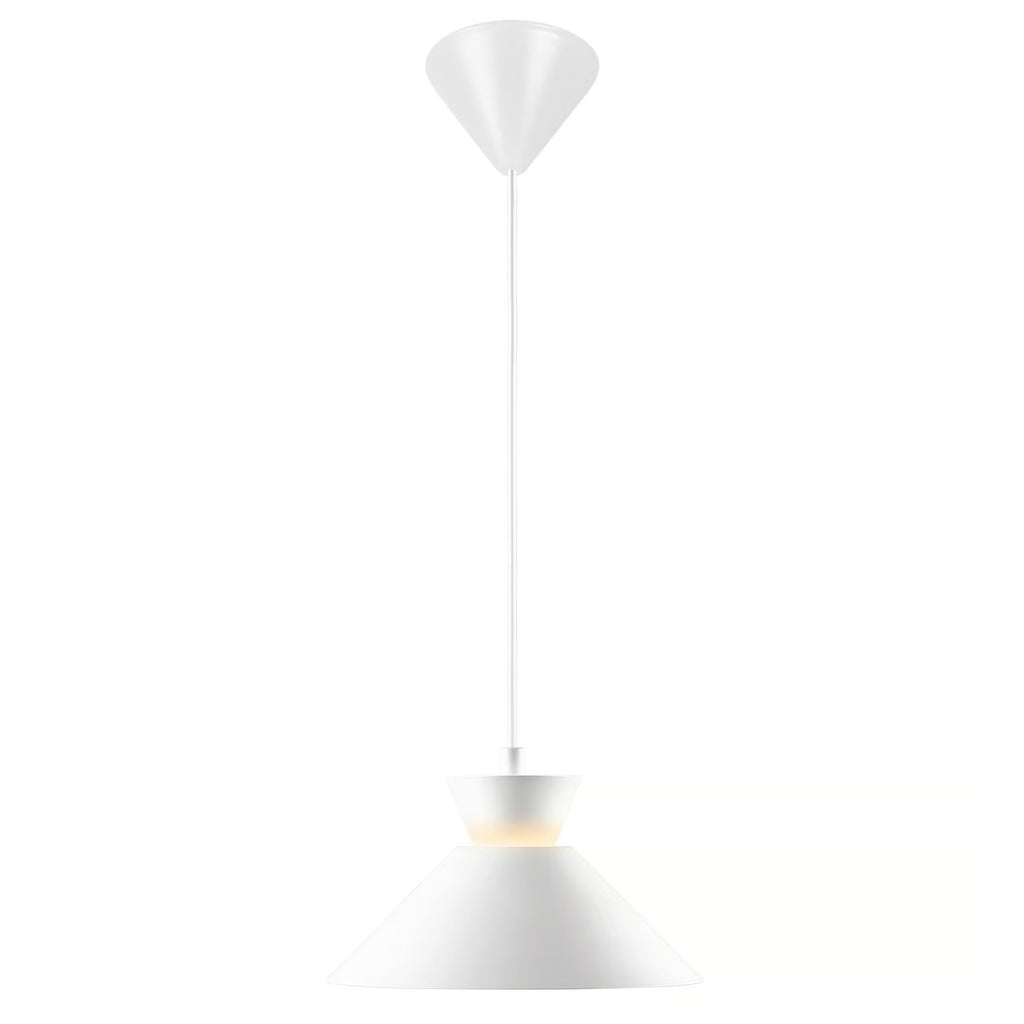 Suspension DIAL 25 métal blanc IP20 E27 - Nordlux, Intérieur
