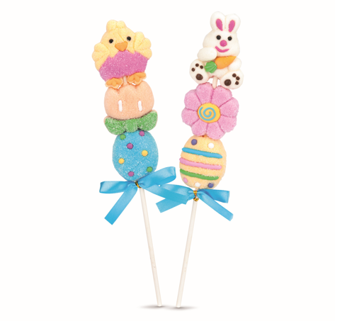 Fizzy Sucettes de guimauve en brochettes 35 g