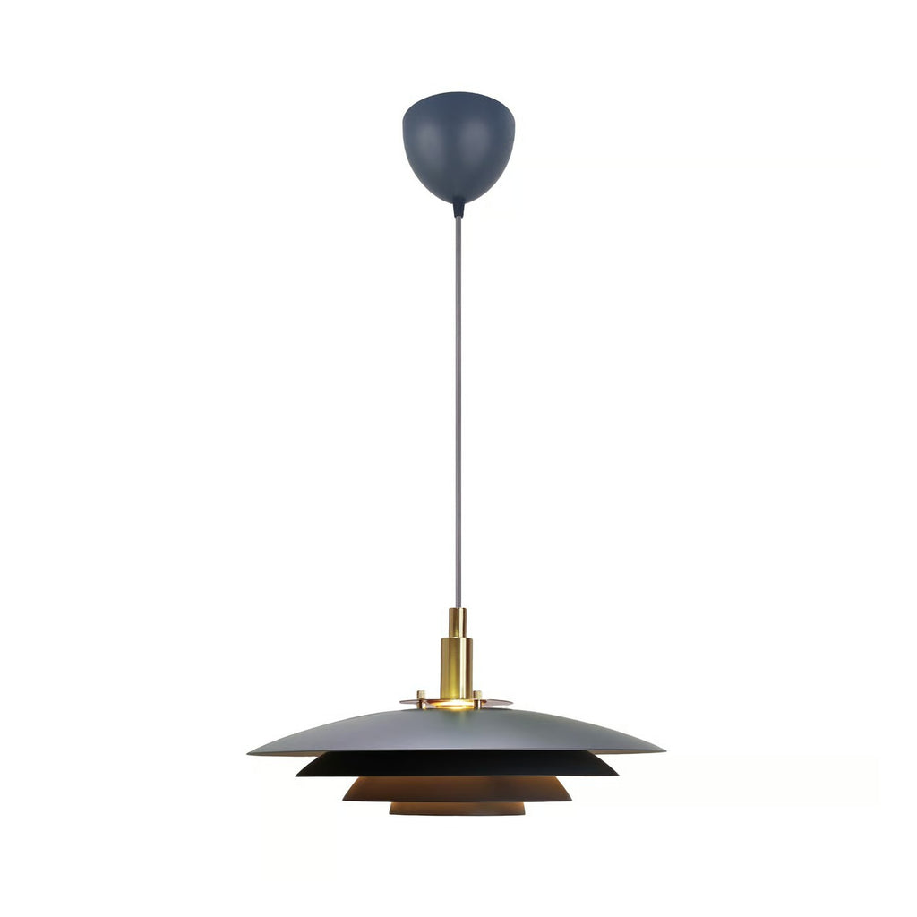 Suspension BRETAGNE 38 métal gris IP20 G9 - Nordlux, Intérieur