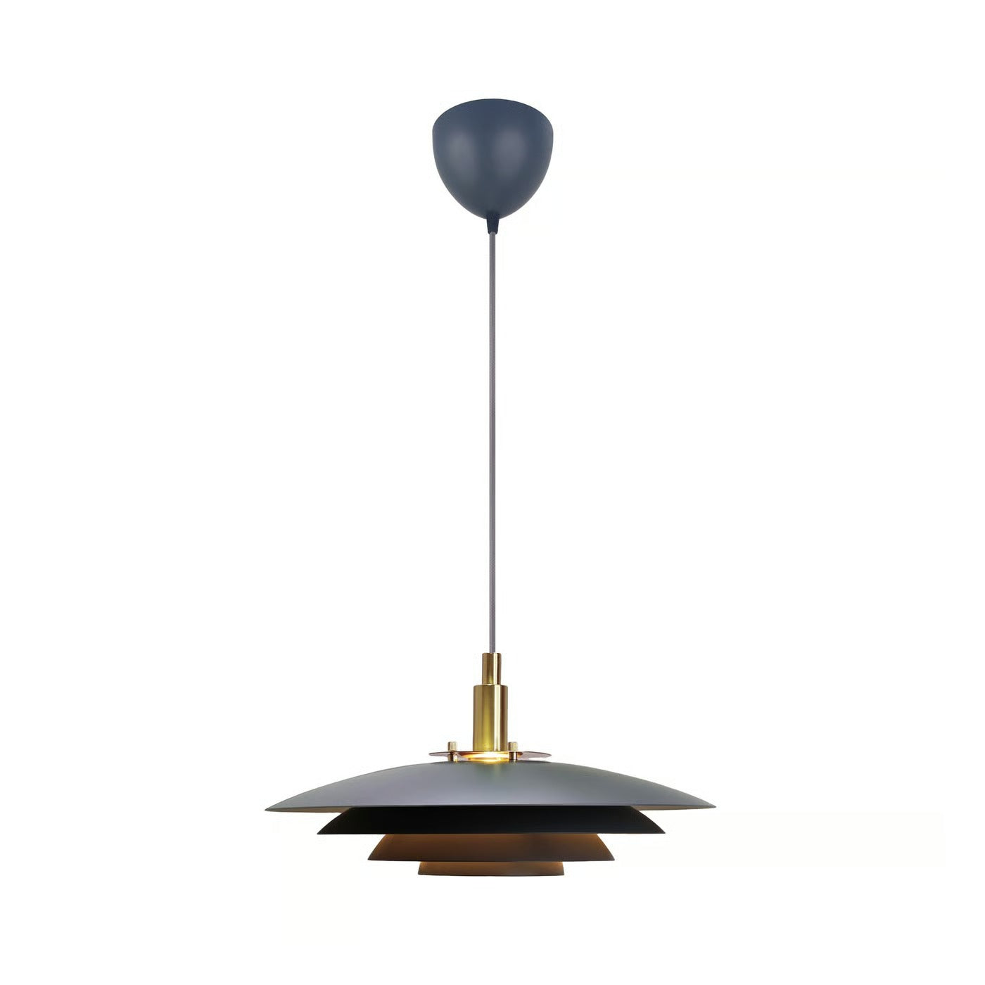 Suspension BRETAGNE 38 métal gris IP20 G9 - Nordlux, Intérieur