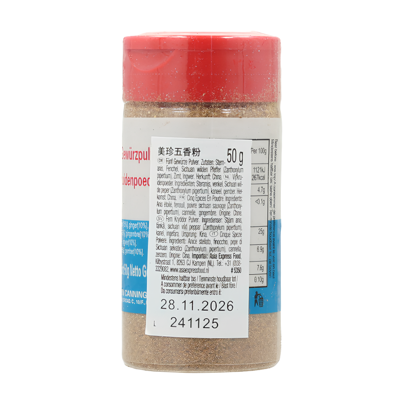 Mee Chun Cinq épices en poudre - 50 g
