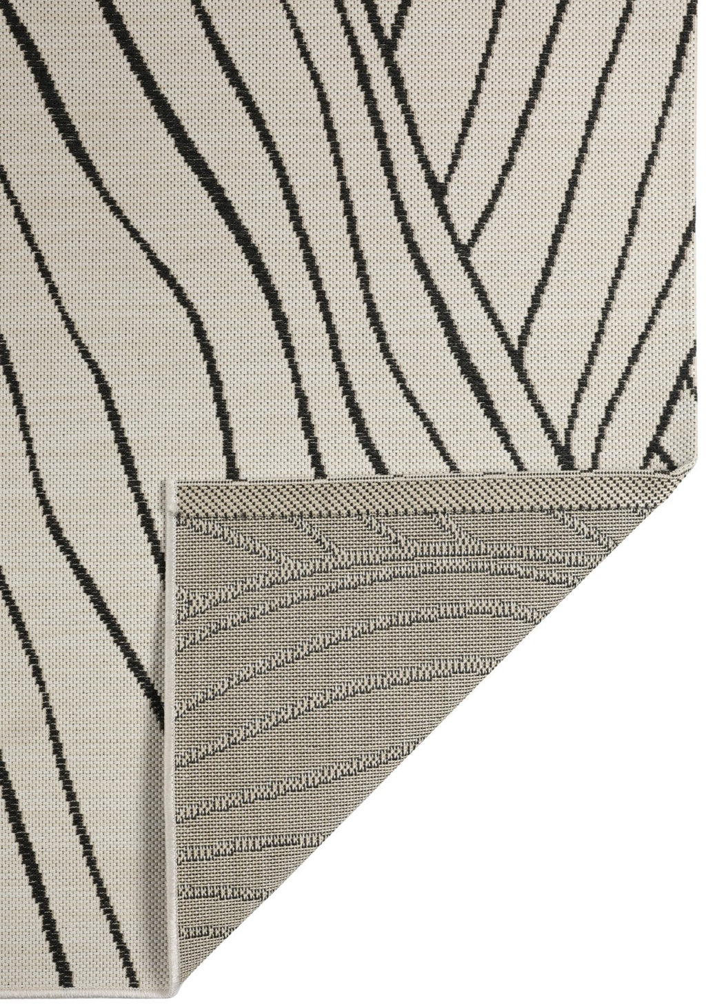 VIVARAISE Tapis Dusko outdoor tonnerre - 160 x 230 cm