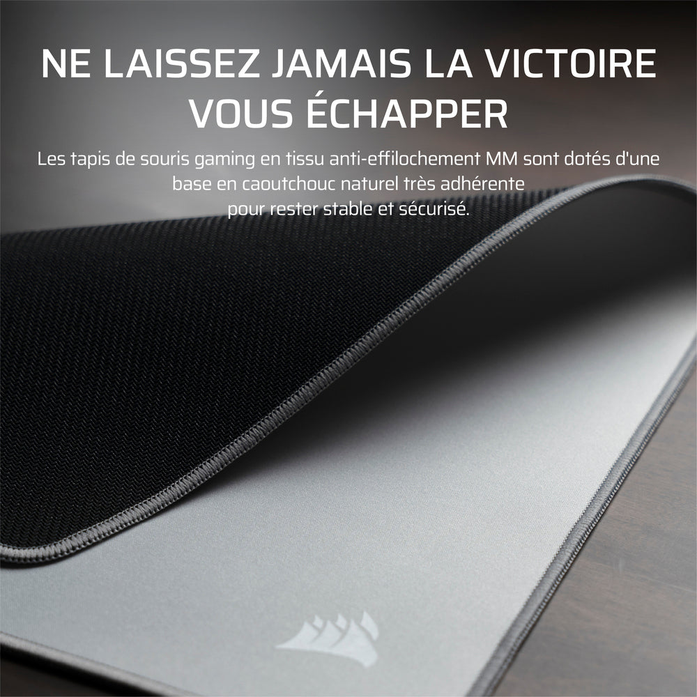 Corsair MM Tapis de Souris Gaming Tissu 93x30 cm Surface Lisse - gris